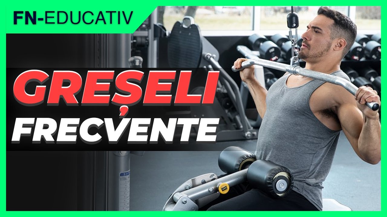 Greseli de Evitat daca Vrei Rezultate Maxime