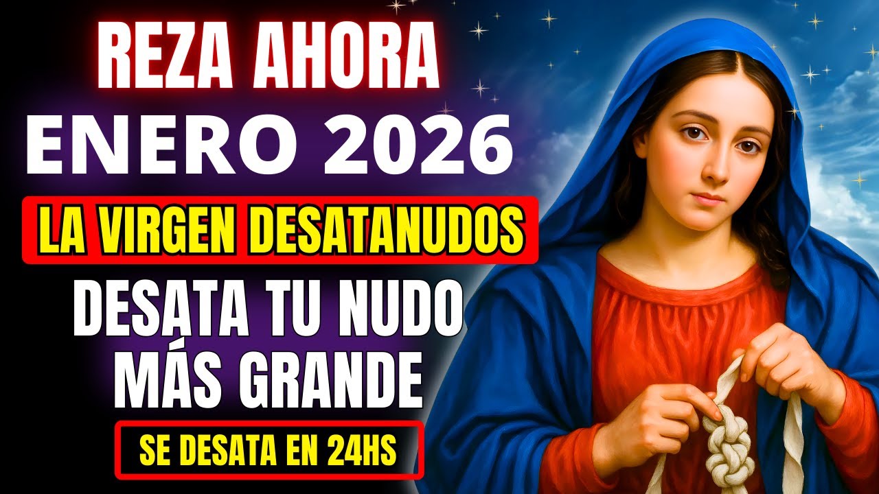 TU NUDO MÁS GRANDE SE DESATA HOY 💗 REZA ESTE ROSARIO A LA VIRGEN DESATANUDOS 🙏