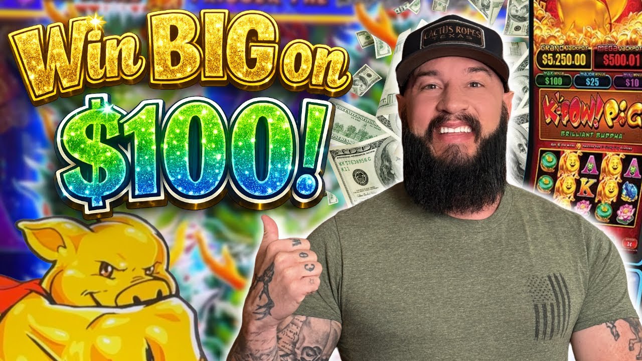 How to Win MORE with just $100 on Slots! 🎰 Use this Betting Method!