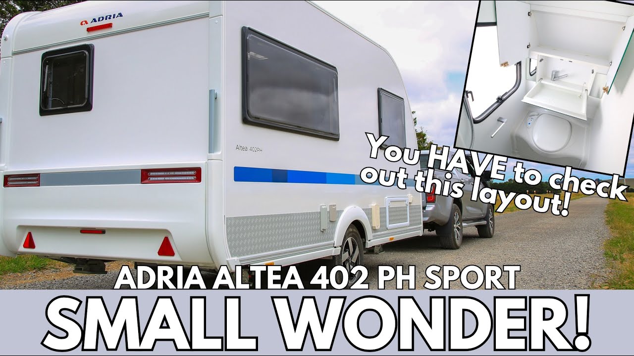 Wow! This Caravan Layout is DIFFERENT! | Adria Altea 402 PH Sport