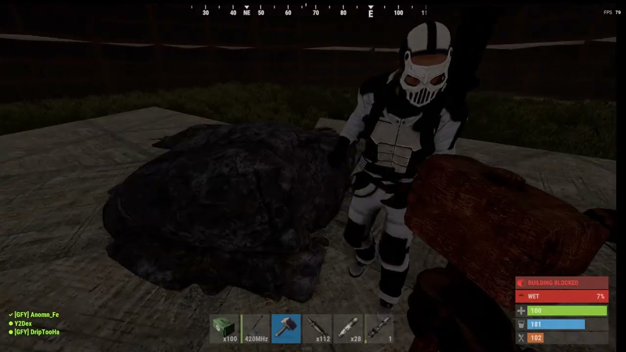 Making a ceiling collapse in Rust