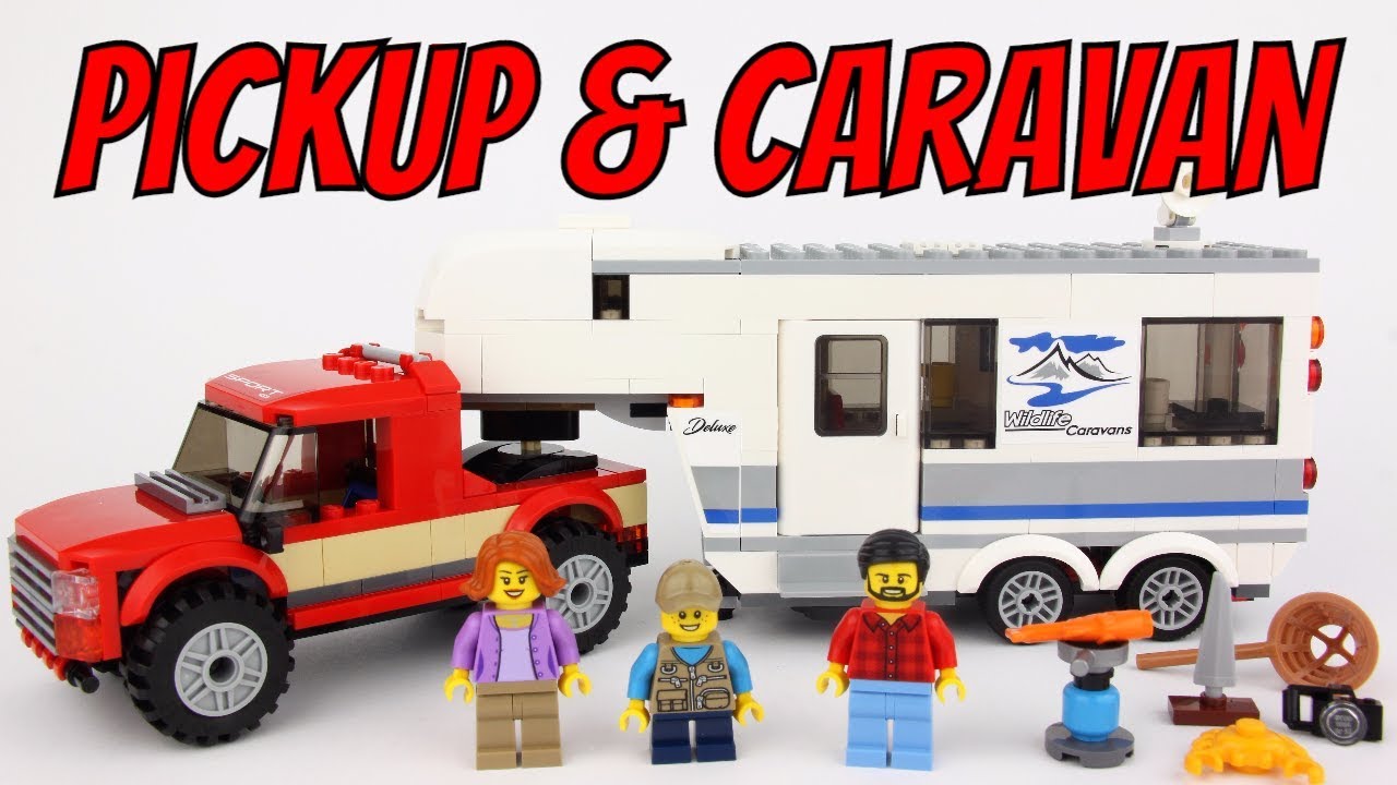 2018 LEGO City Pickup & Caravan 60182 Review!