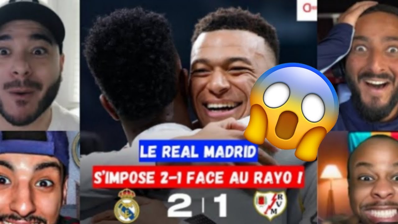 LE REAL REVIENT À 1 POINTS DU BARÇA !(LES RÉACTIONS)