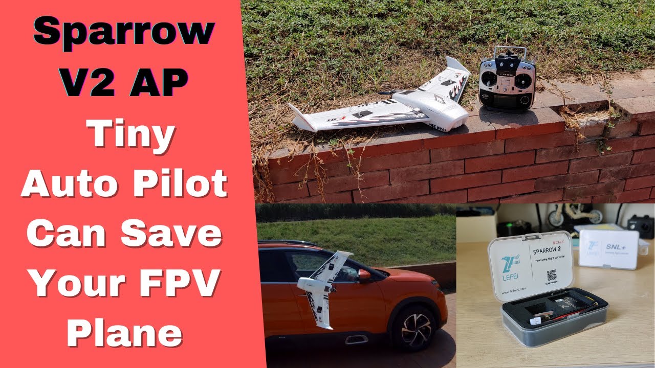 Sparrow 2 Tiny GPS Flight controller for FPV Wings FPV Airplane