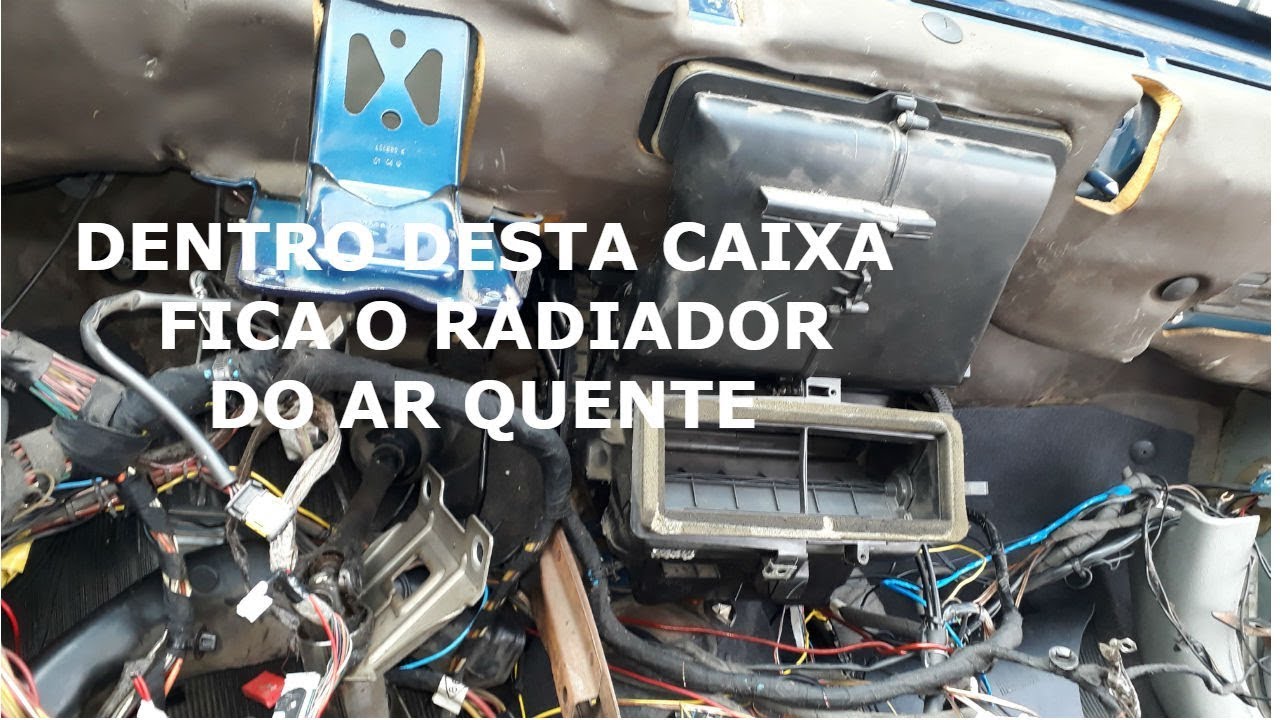 Parte 4: Final - Como trocar Radiador do ar quente Clio.