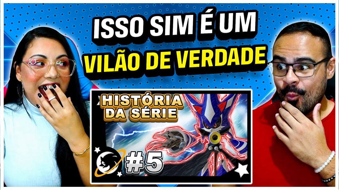 REACT PLANETA SONIC | A VINGANÇA DE METAL SONIC | História de Sonic Heroes #5