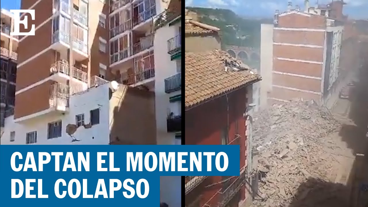 TERUEL: Un edificio se derrumba minutos después de ser desalojado sin causar heridos | EL PAÍS
