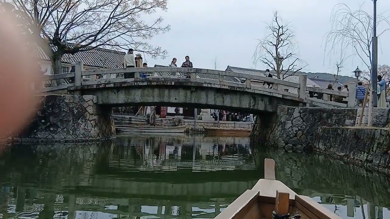 倉敷美観地区　川舟乗船パート2