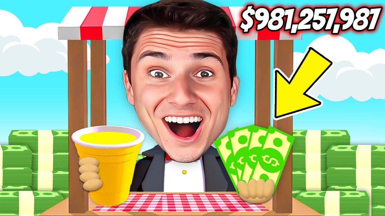 I Became a BILLIONAIRE Selling Lemonade!
