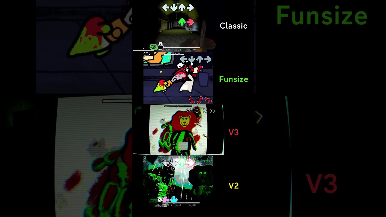 The Lions Mouth: New Chainsaw Attacks: Funsized vs Classic vs V2 vs V3