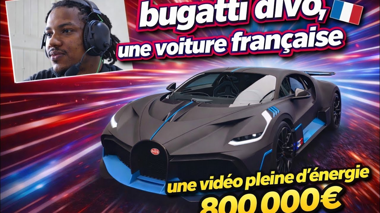 BUGATTI DIVO , UNE VOITURE FRANÇAISE ,UNE VIDEO PLEIN D’ÉNERGIE  800000€ #pourtoi #VOITURE #BUGATTI 