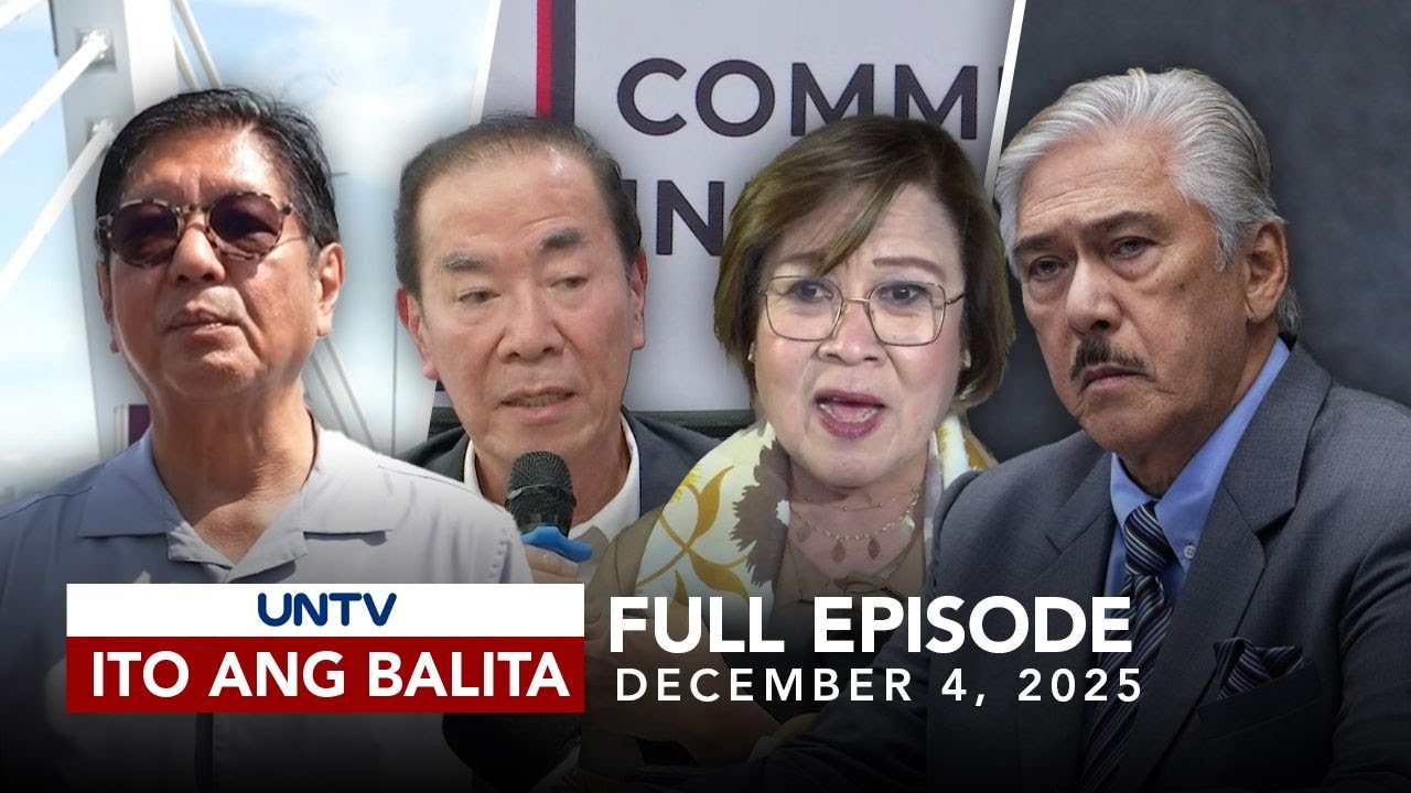UNTV: Ito Ang Balita | December 4, 2025