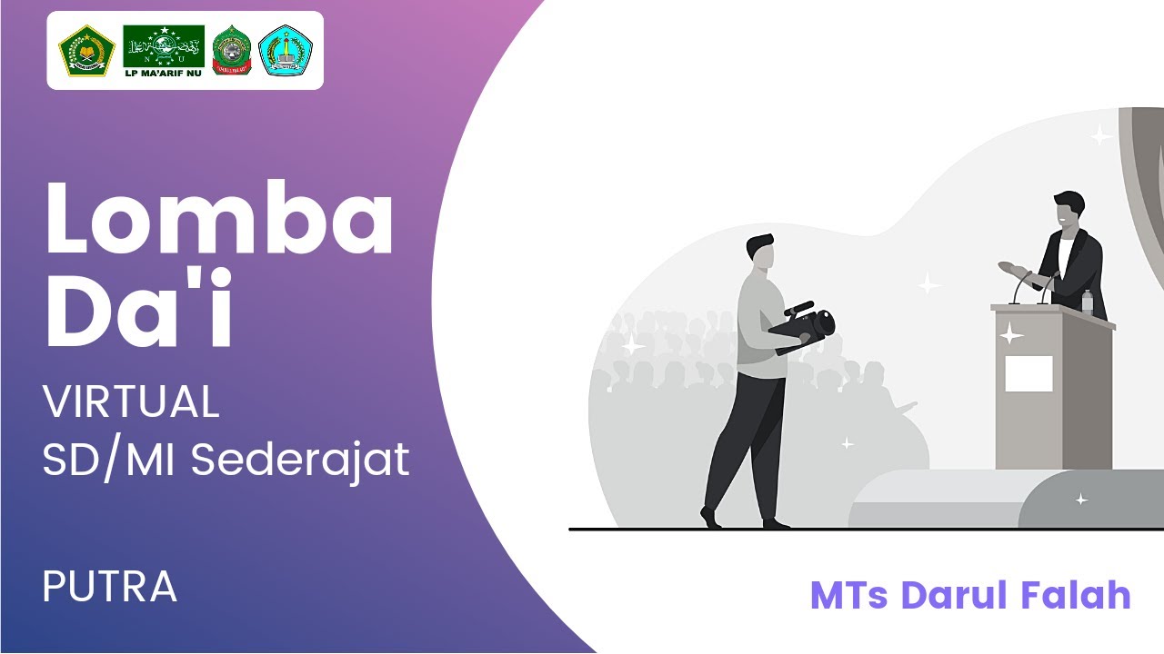 Muhammad Fathan Abdullah Al Barra dari Sdit Daarussalam Tulungagung | Lomba Da'i Virtual