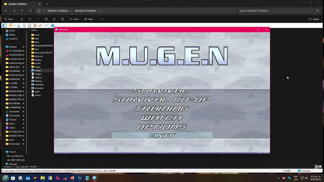 Mugen How To Add Chars