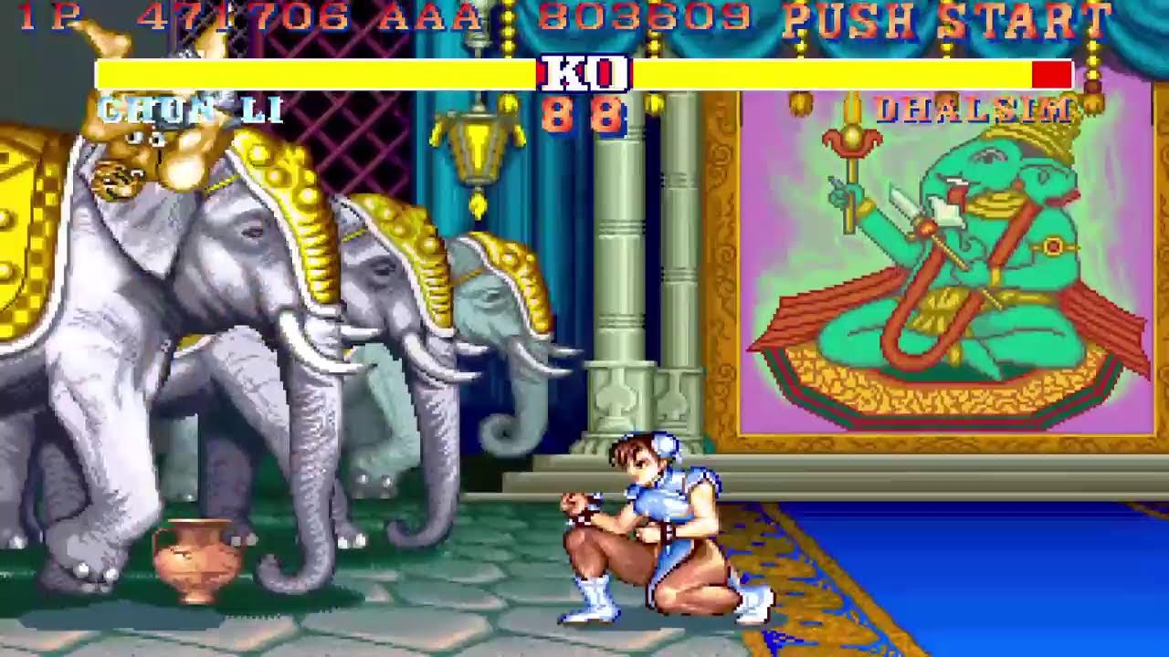 Street Fighter 2 Hyper Fighting.. One Use Per Character Run