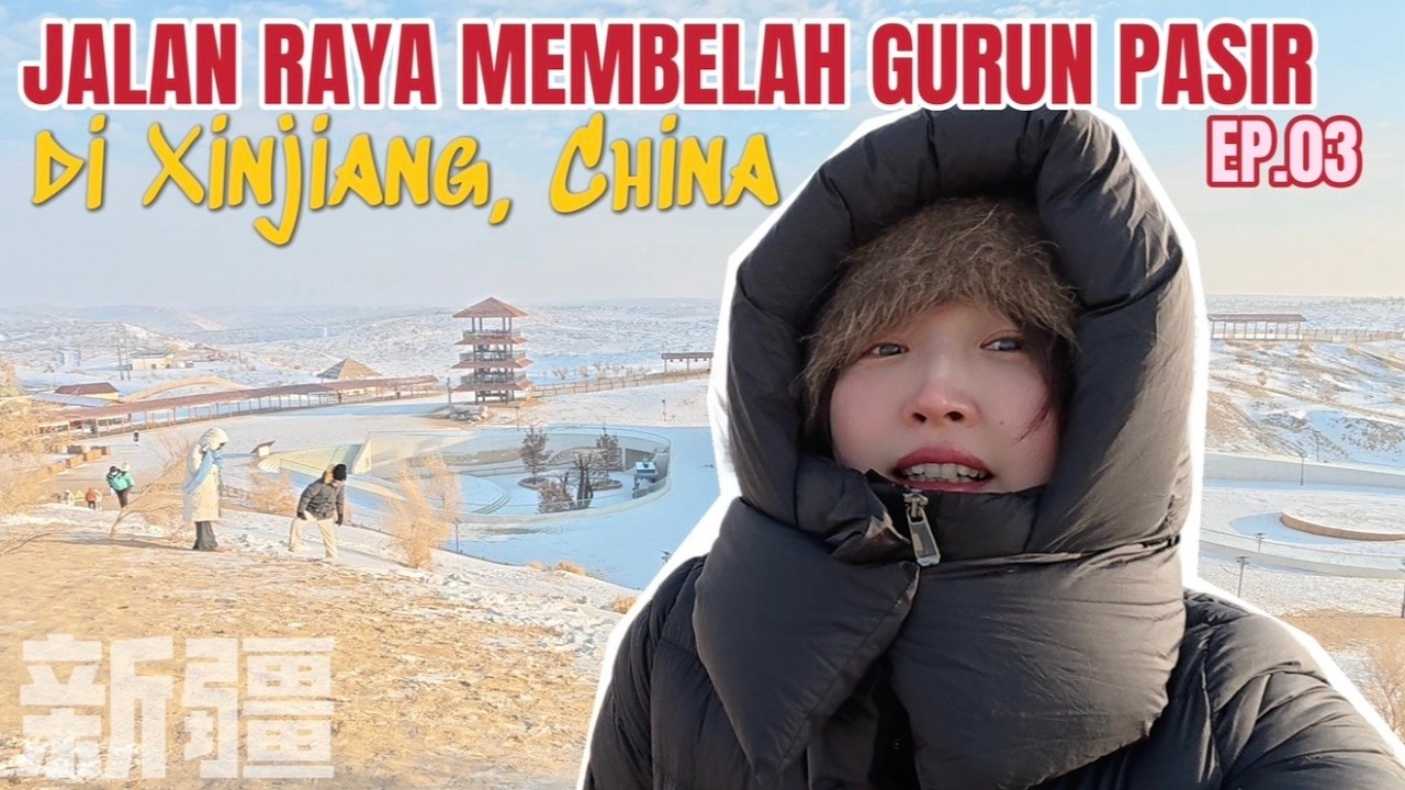 JALAN RAYA MEMBELAH GURUN PASIR DI TIONGKOK| GO TO ALTAY