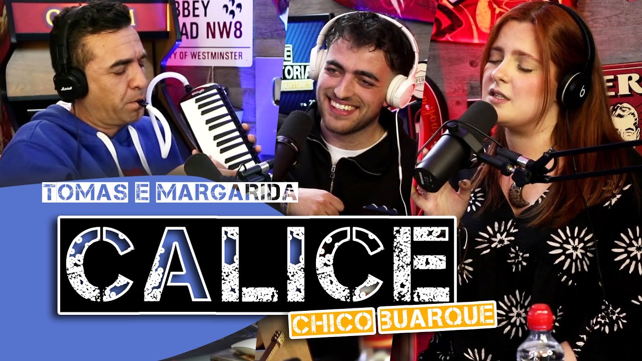 Tomás e Margarida cantam 