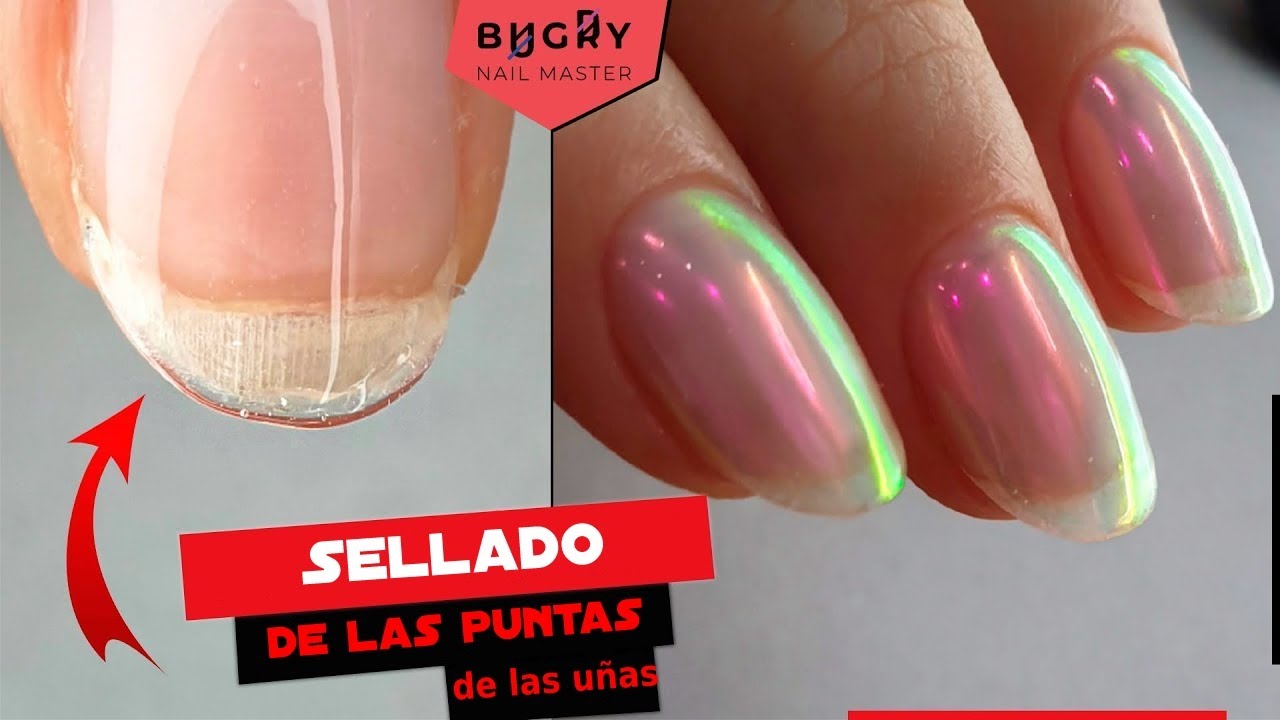 ANTI ASTILLADO💥 Método de sellado de uñas🔥 Uñas Súper Delicadas PASO A PASO