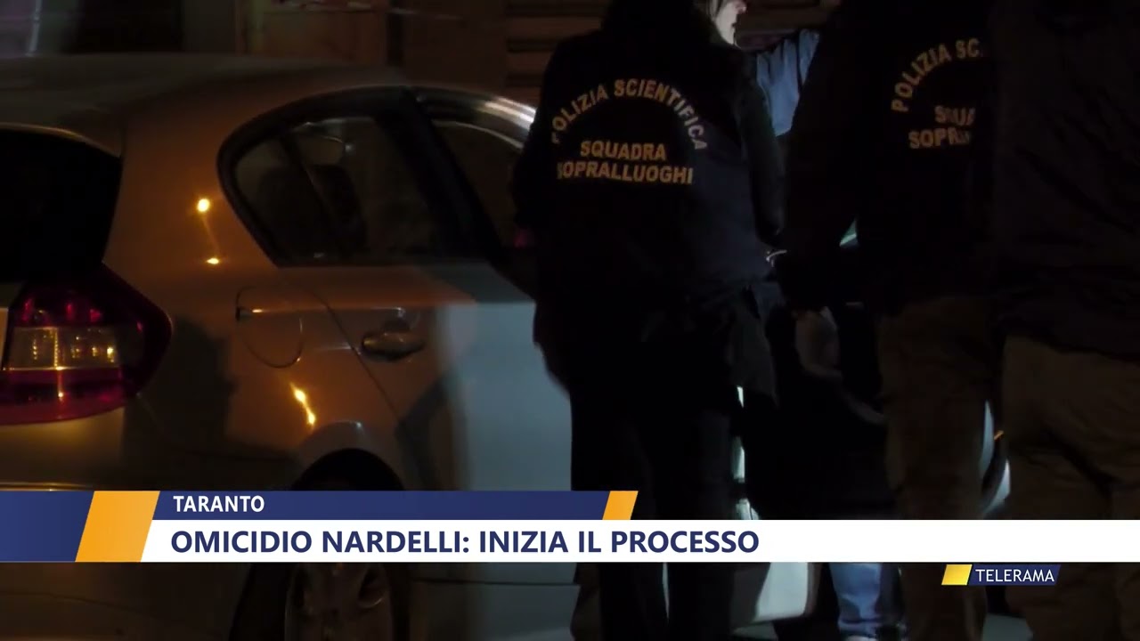 Taranto, omicidio Nardelli: inizia il processo