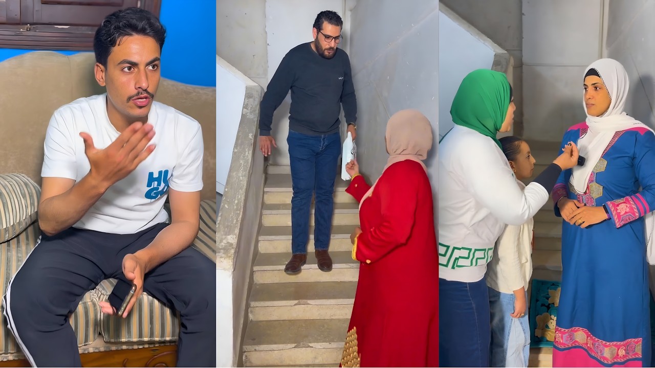 مرات اخويا سايبه شقتها وقعدة ليا على السلم والسبب😱🫣( الحلقه الاولى)