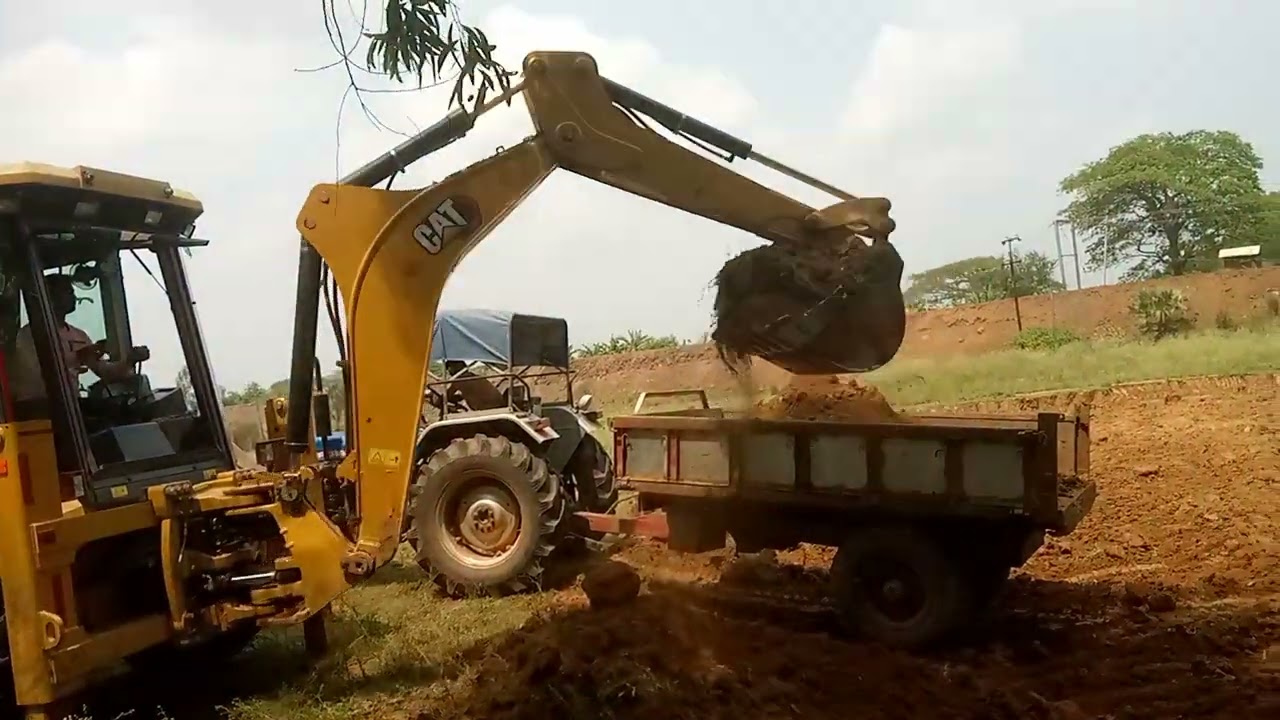 Drozer Load On Mehendra Tracter Carry Siol