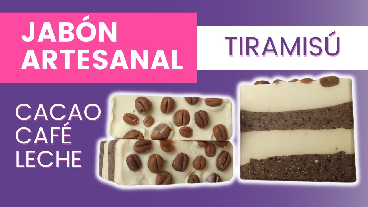 Jabón Artesanal de cacao, café y leche de coco | Sanae