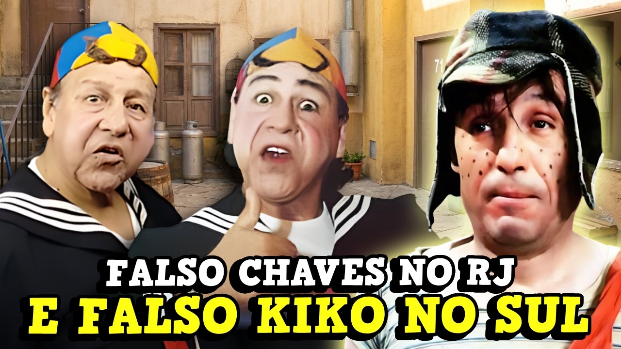 Os falsos KIKO (e até falso Chaves) que enganaram TODO MUNDO!