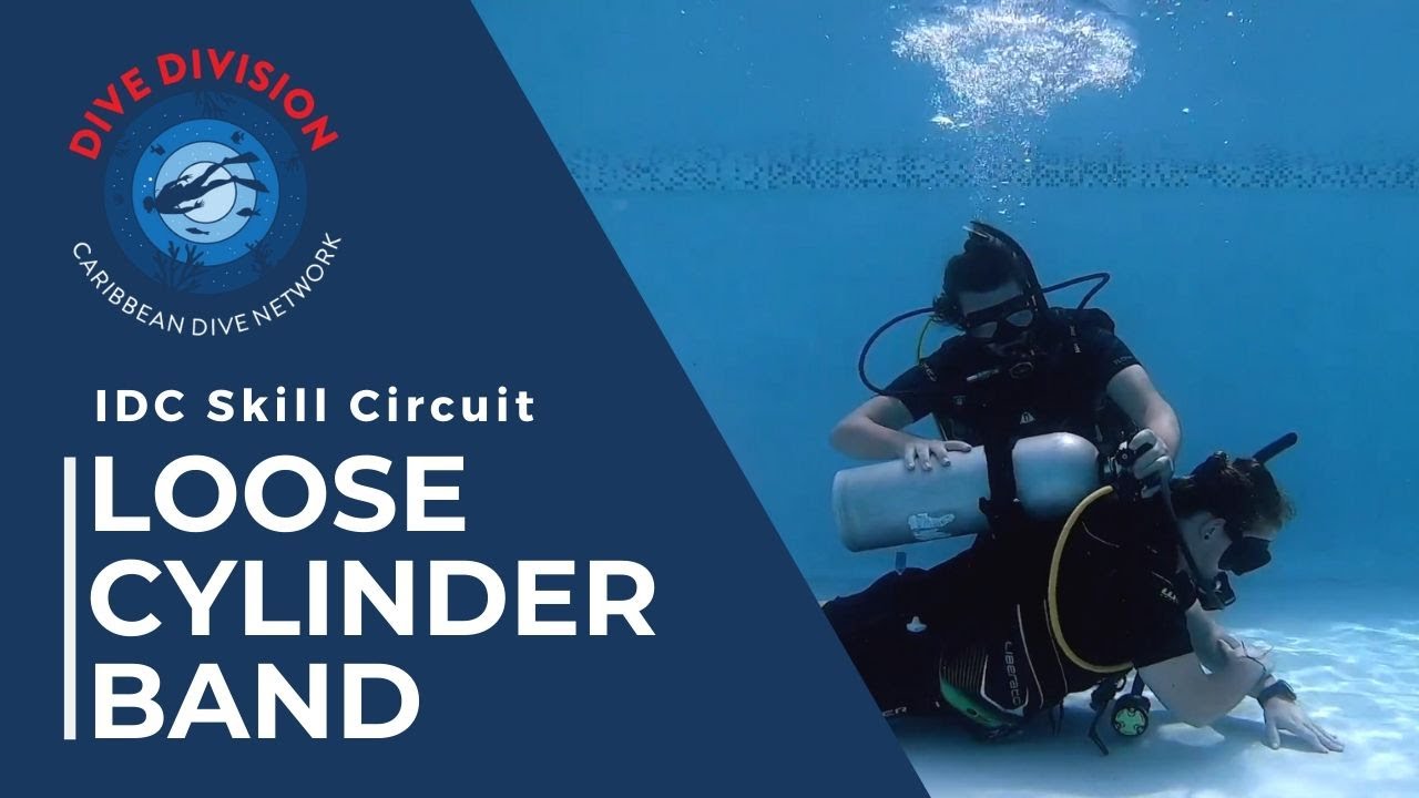 PADI IDC Skill Circuit: Securing a Loose Cylinder Band (Revised Instructor Development Course)