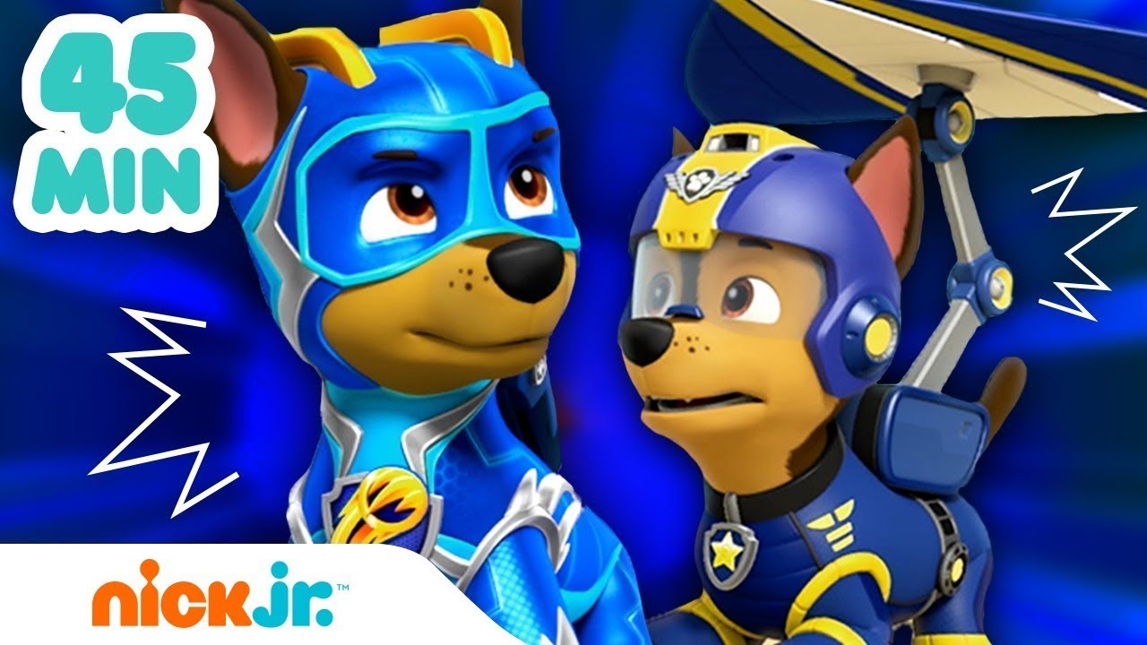 PAW Patrol | Chase’s Coolste Kostuums Voor 45 Minuten! | Nick Jr. Nederland