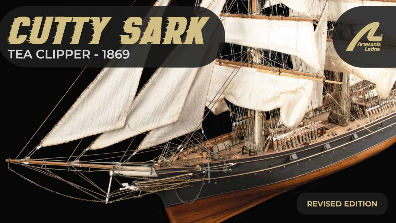 What’s Inside the New CUTTY SARK Model Kit? | Revised Edition Unboxing & First look!