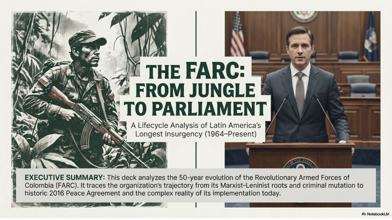 От партизан в джунглях до политиков: Нерассказанная история ФАРК #farc #colombia #history #docume...