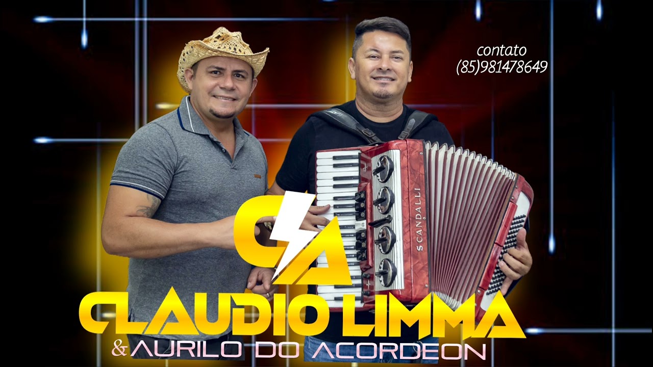 meu pé de serra Claudio limma e aurilo do acordeon ao vivo #forró #musica #brasil #nordeste #ceará
