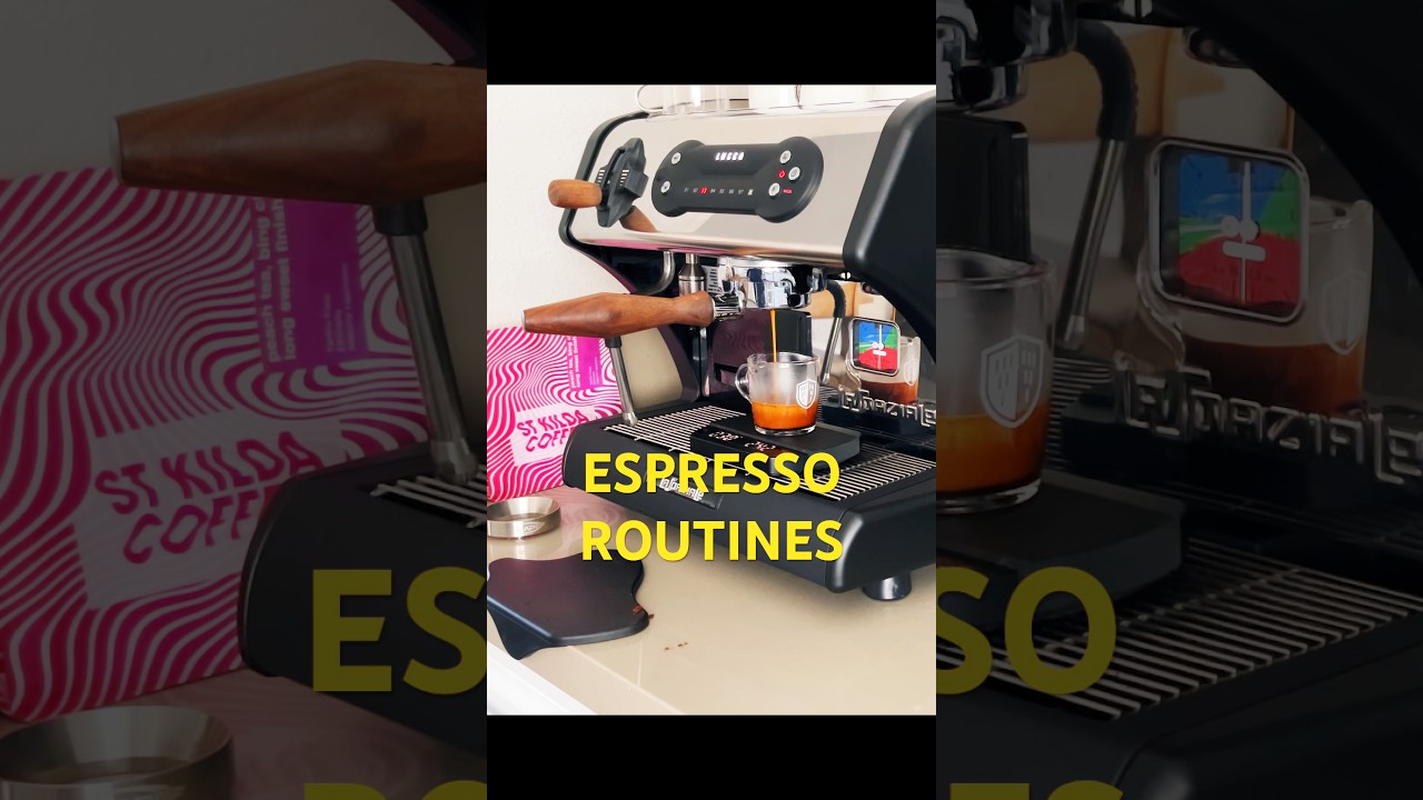 MORNING ESPRESSO ROUTINES | LUCCA A53, LA SPAZIALE S1