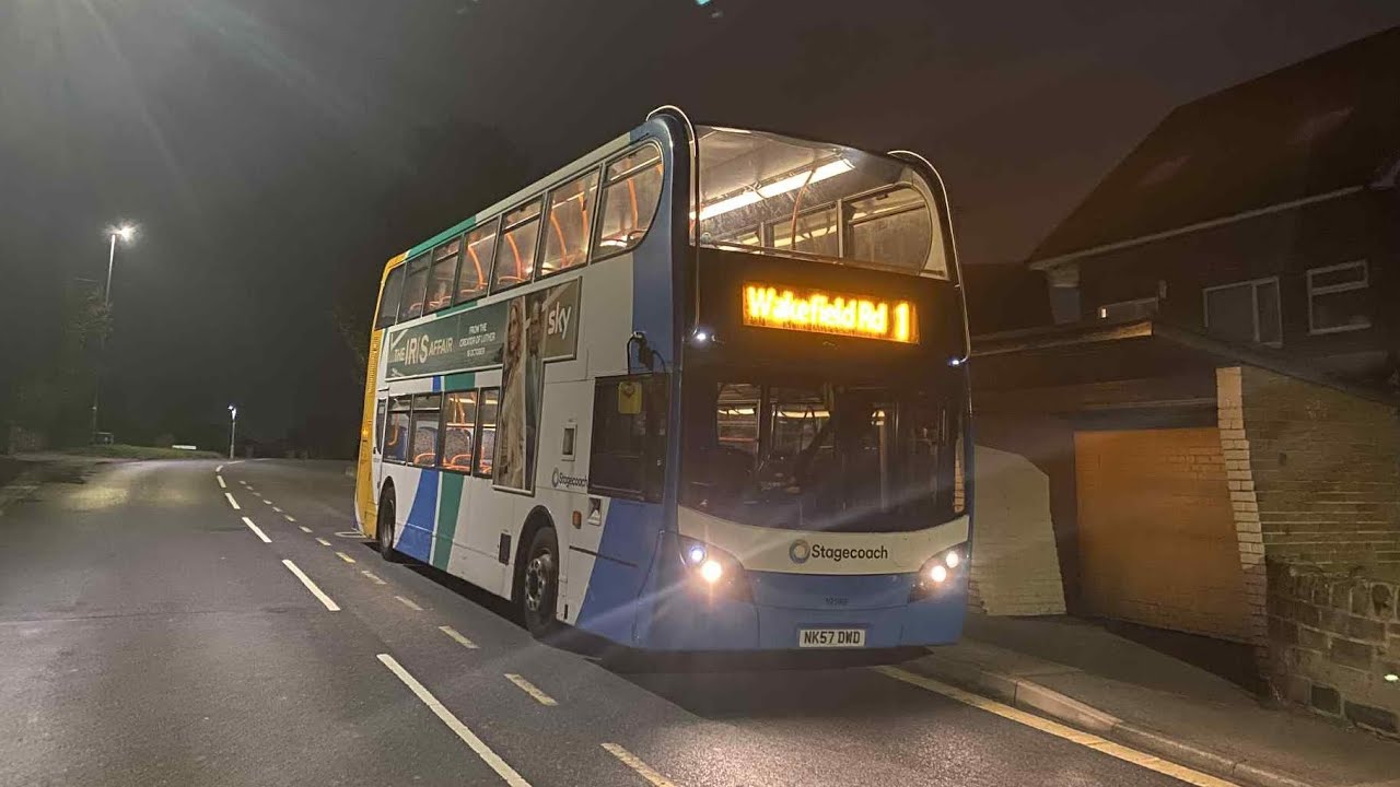 Taking a Former Magicbus Enviro400 for a morning run... ft. Stagecoach Yorkshires 19199 NK57 DWD