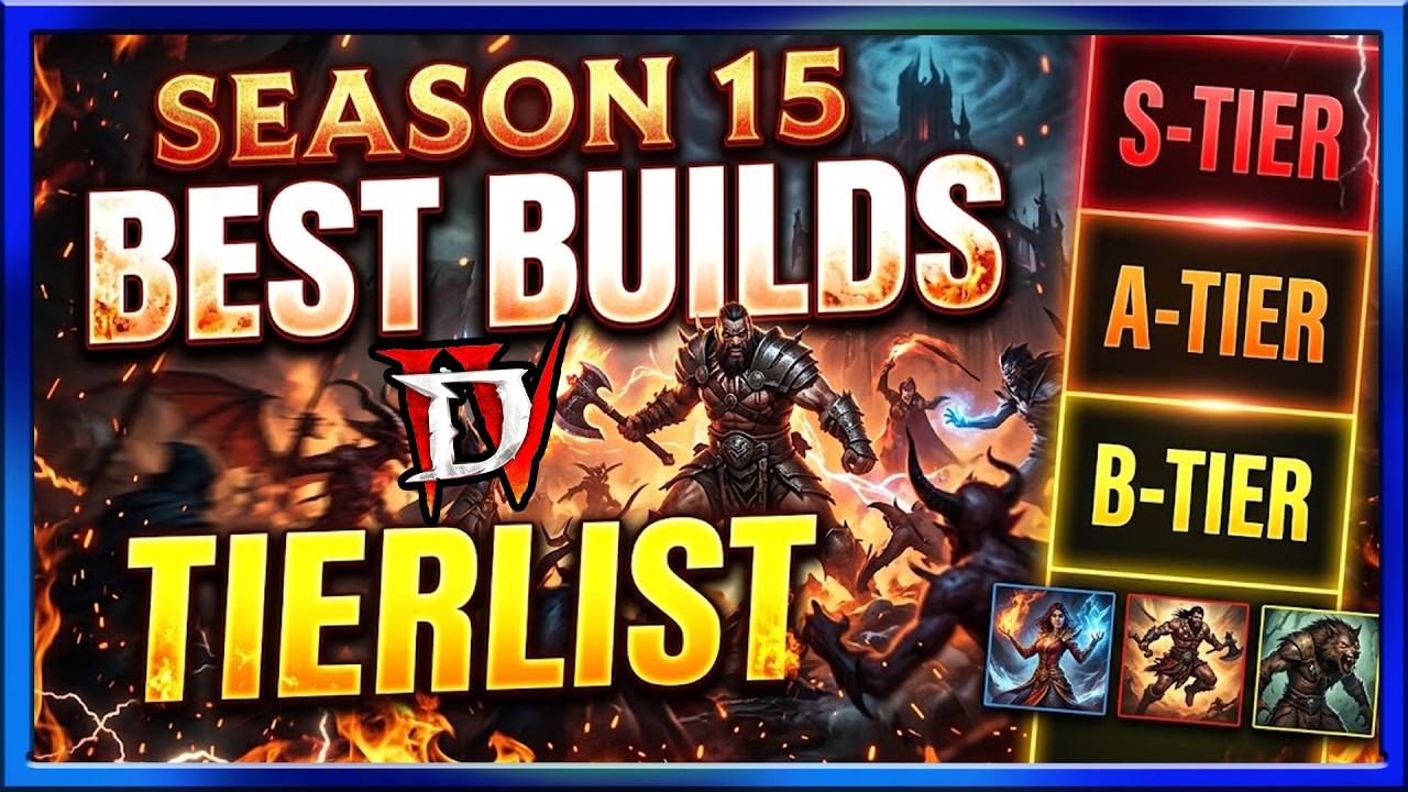 Diablo 4 Сезон 15: Лучшие билды прямо СЕЙЧАС : Обновленный гайд по билдам Diablo IV, Тир-лист для...