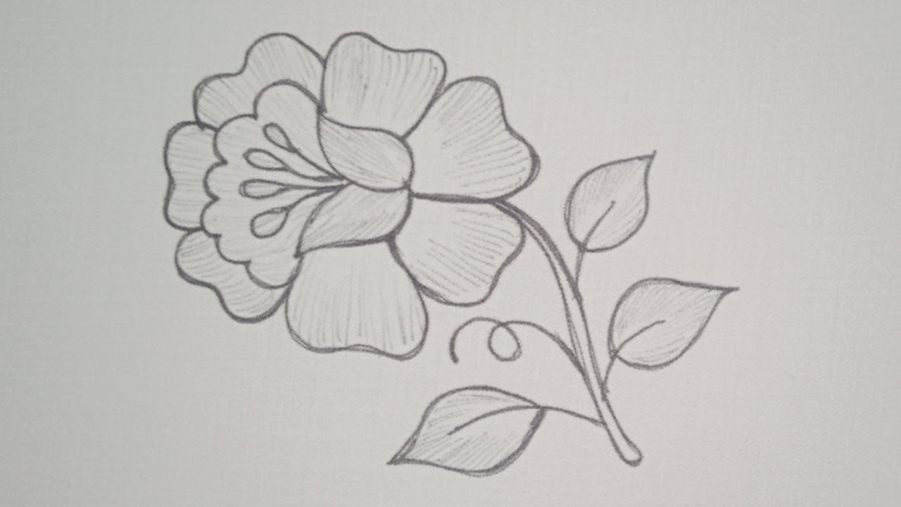 Very Easy And Beautiful Rose Flower Hand Embroidery Tutorial l Easy Rose Embroidery Stitches
