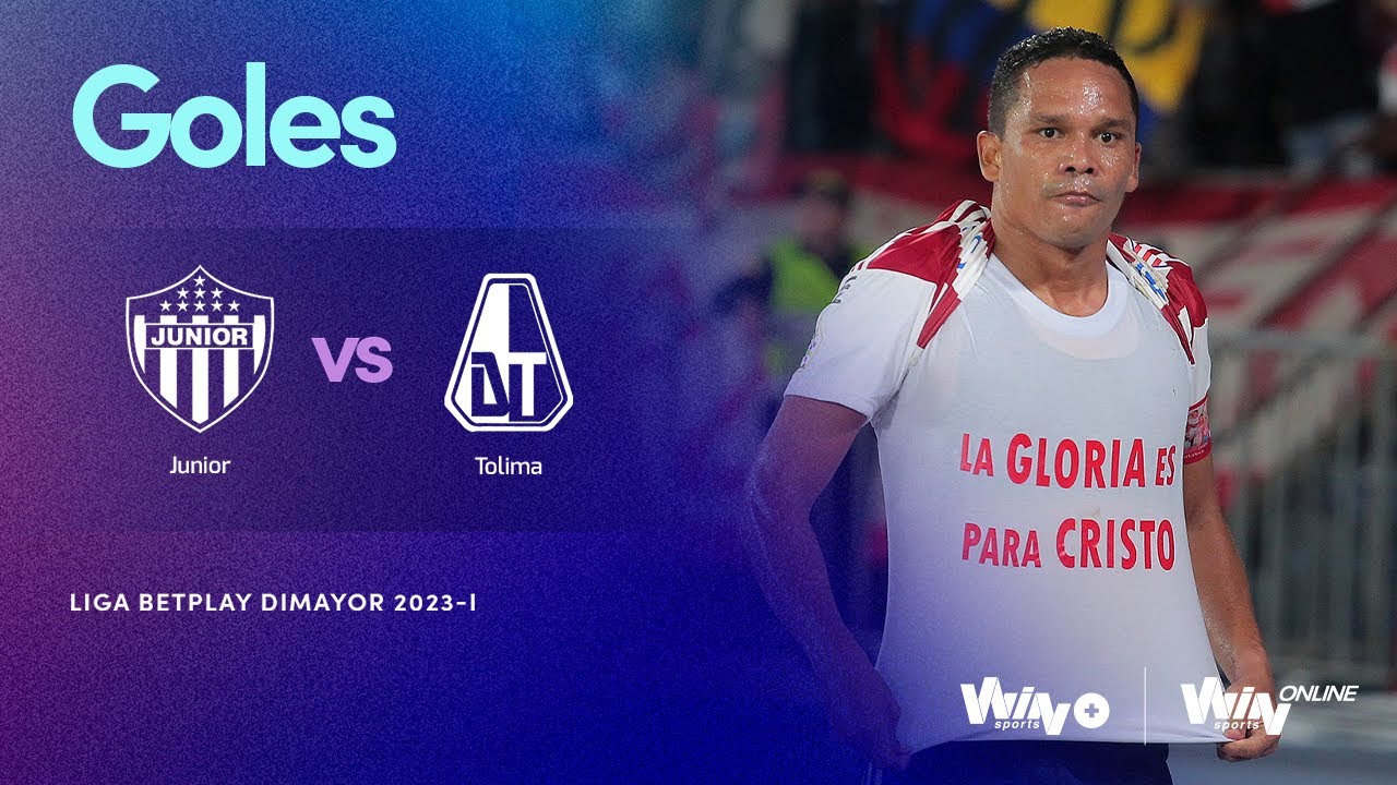 Junior vs. Tolima (goles) | Liga BetPlay Dimayor 2023-2 | Cuadrangulares - Fecha 6