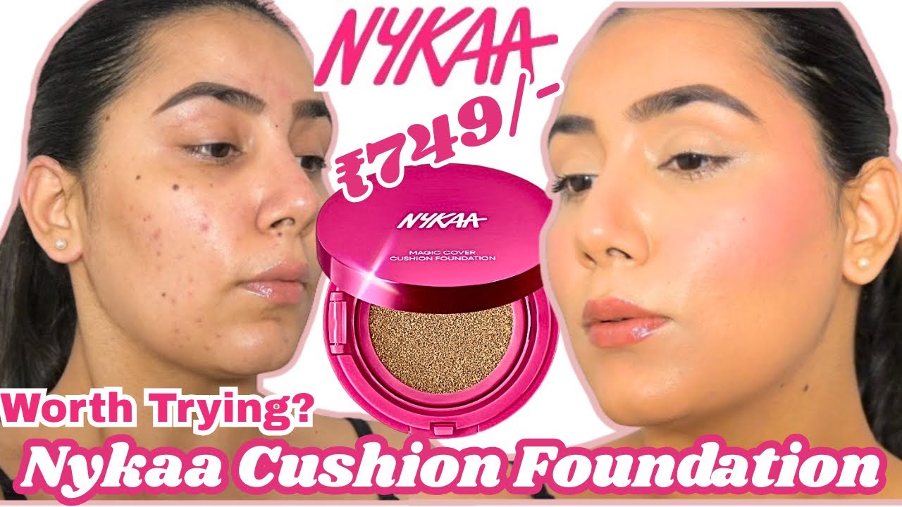 Новинка от Nykaa Cosmetics: тональный крем Magic Cover Cushion Foundation 🎀 | Всего за 749/-