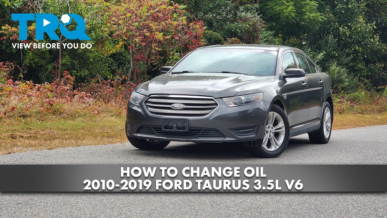 Как заменить масло в Ford Taurus 3.5L V6 2010-2019 годов