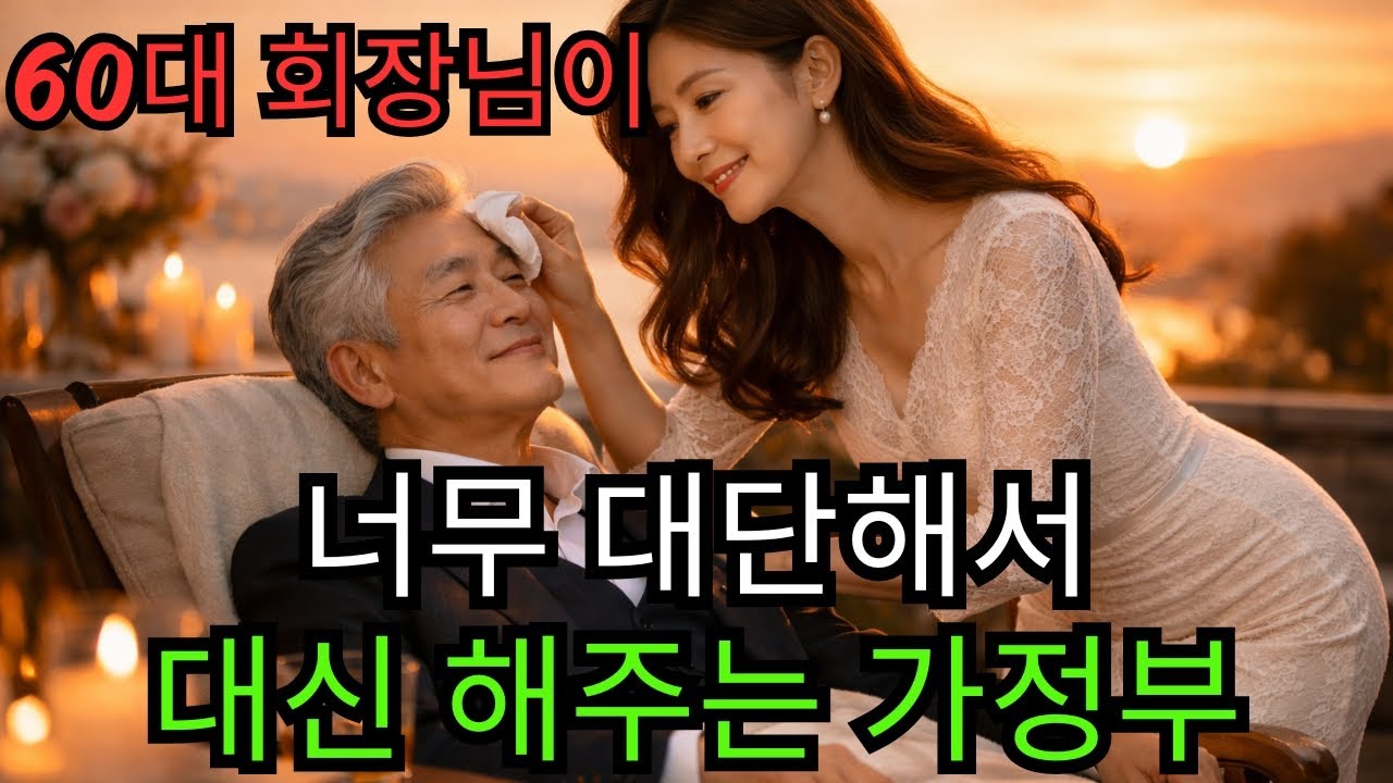60대 회장님이 너무 대단해서 대신 해주는 가정부