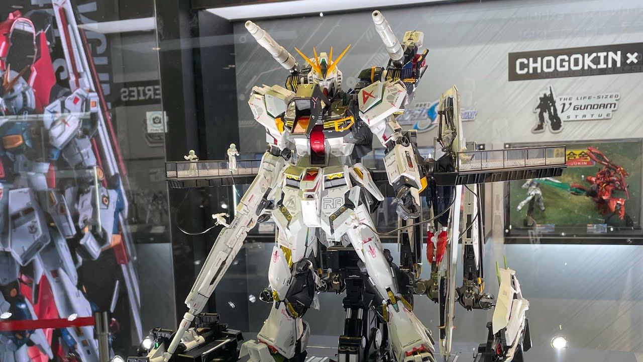【TAMASHII NATIONS STORE TOKYO】解体匠機 RX-93 νガンダム専用オプションパーツ 武装強化プラン 参考出品