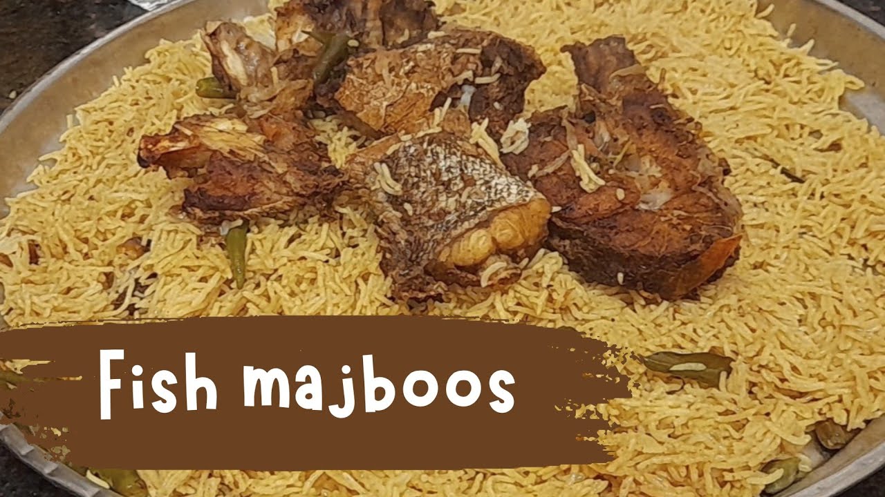 Recipe Fish majboos ala tkw emirat
