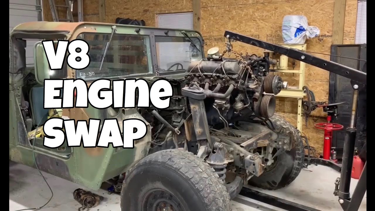 LS swapped Humvee Part 1