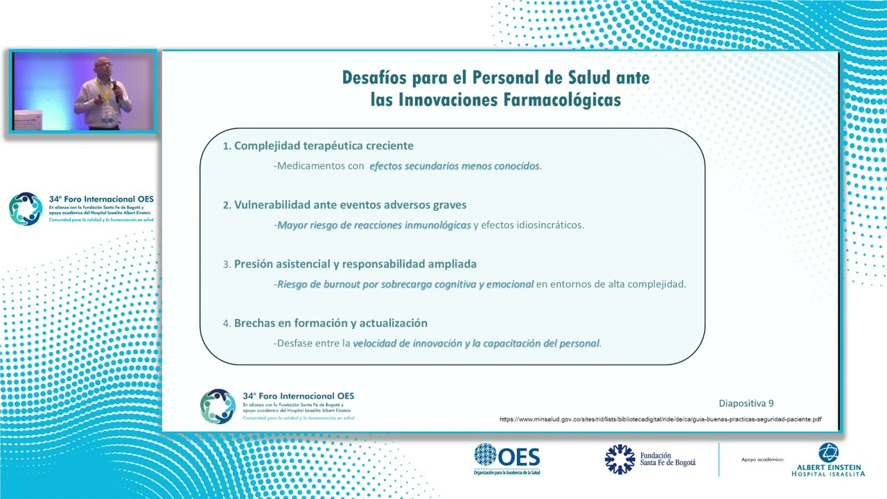 T5: CSI en seguridad del paciente: análisis integral de eventos terapias farmacológicas innovadoras.