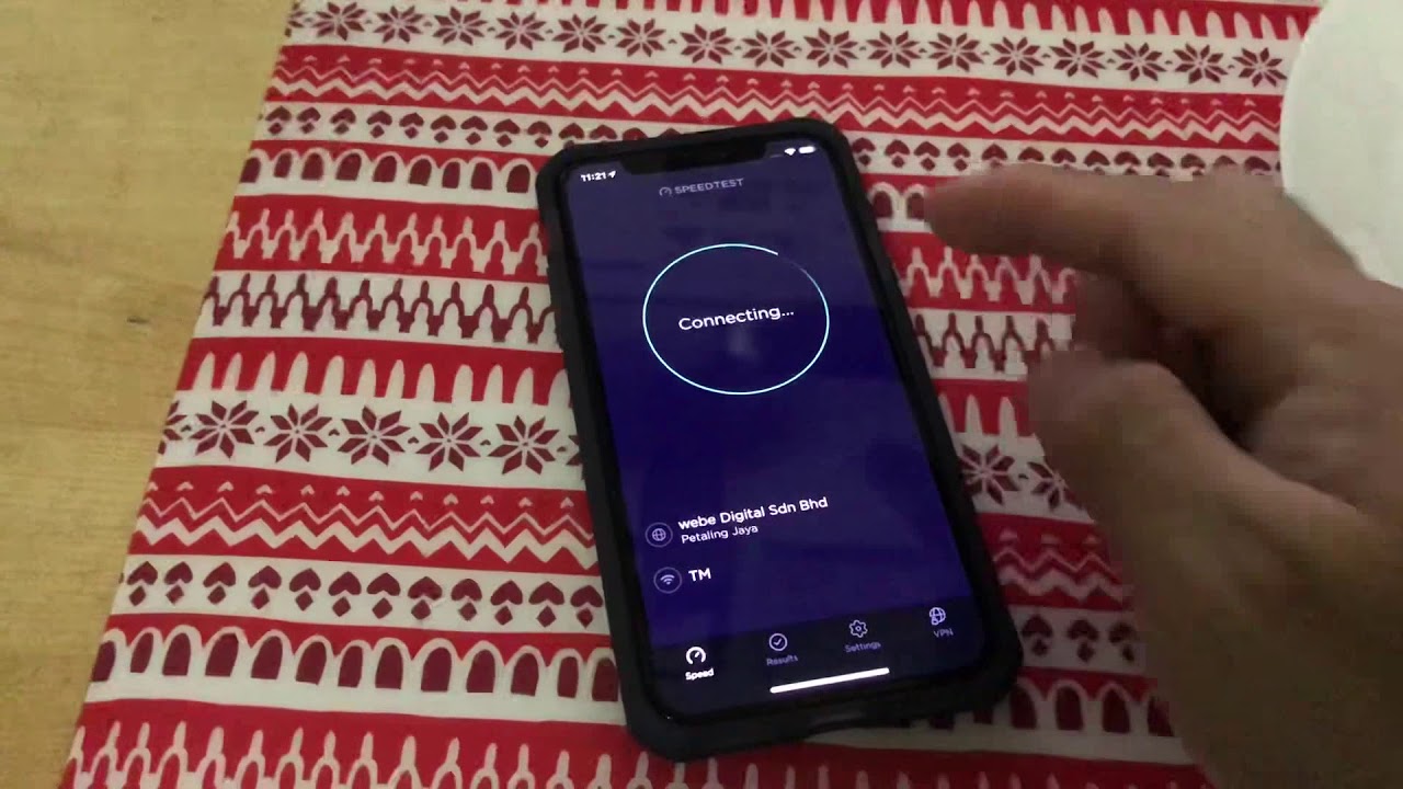 Testing My Unifi 500Mbps -  Wifi Connection to TP Link Router AC2600 Using iPhone Xs at 500mbps line