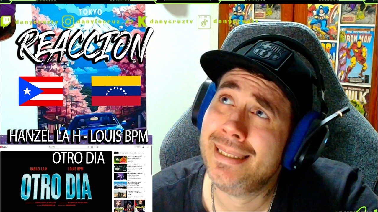 REACCION  DANYCRUZTV - Hanzel La H ❌ Louis BPM - Otro Día (Official Video) 😨
