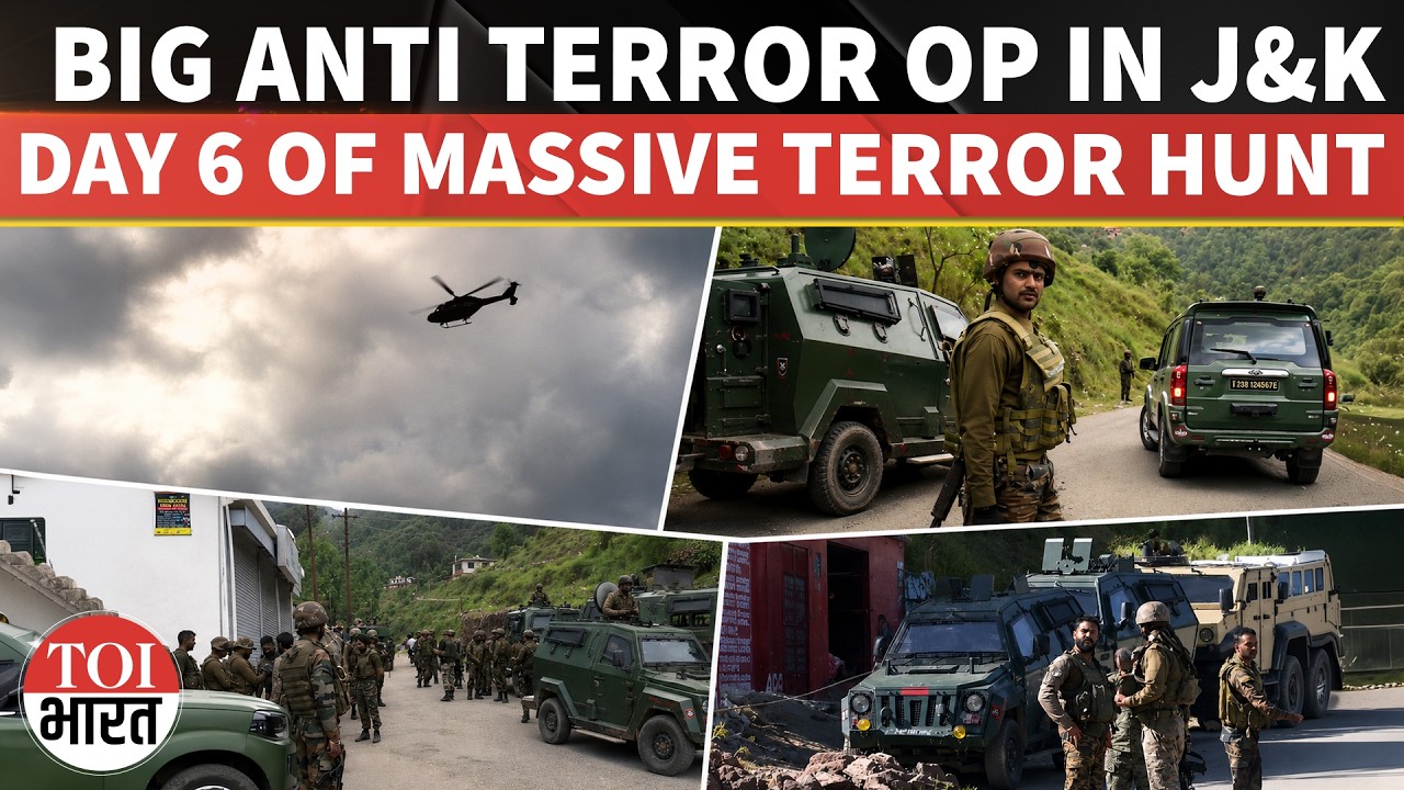 J&K | Operation Sheruwali Day 6: Army, CRPF, J&K Police Hunt Terrorists in Rajouri Forests