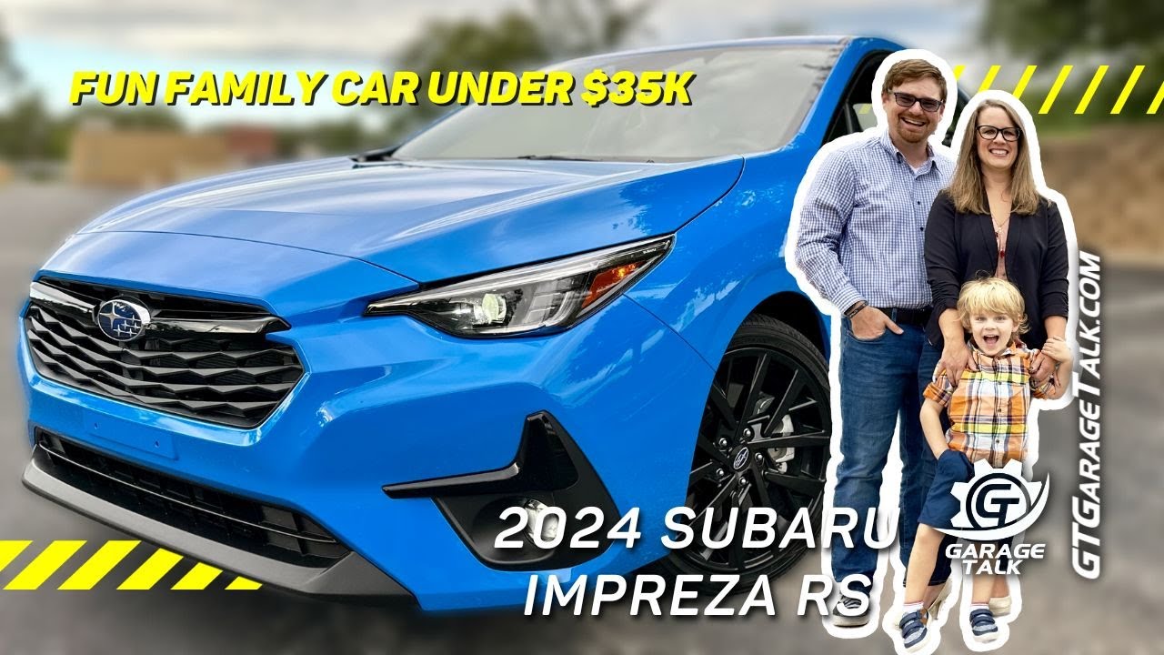 2024 Subaru Impreza RS | Family Review with Child Seat Installation and Real World MPG