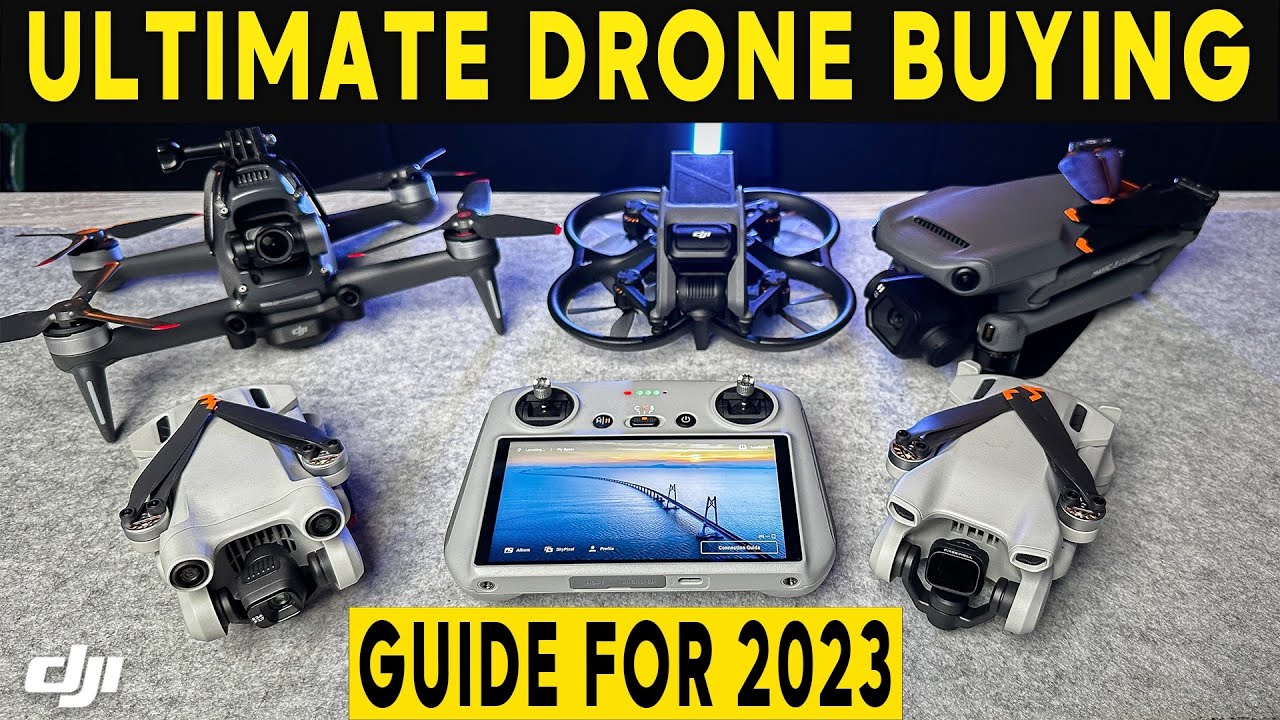 DJI DRONE BUYING GUIDE 2023 for BEGINNERS