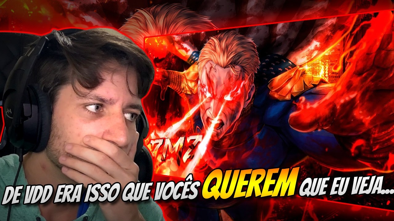(SERIO VOCÊ QUERIA ISSO?)Reagindo ao Capitão Pátria (The Boys) - O QUE EU QUISER | 7 Minutoz - REACT